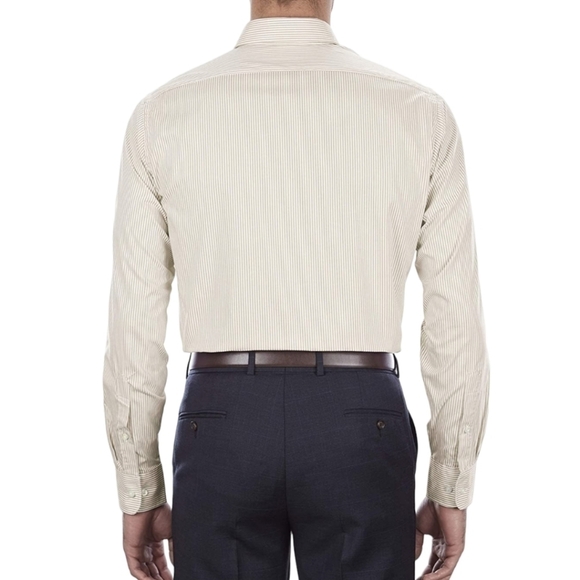 Van Heusen Men's Regular Fit Long Sleeve Striped Dress Shirt Size 16N(L) NWT - Picture 2 of 9